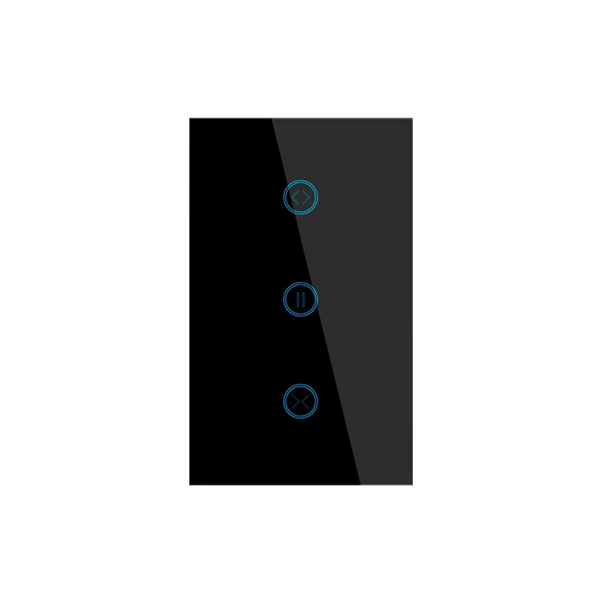Tecla Smart WiFi Switch de Cortina Negro