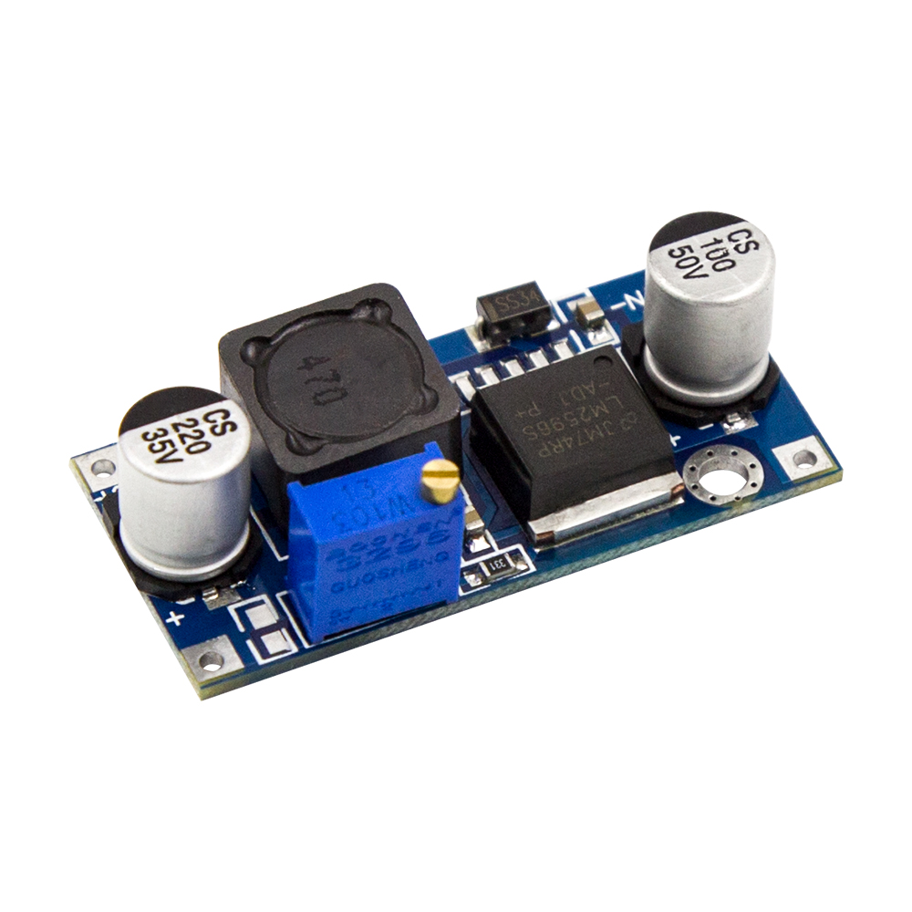 Modulo Step-Down LM2596 Ajustable, 1.25-35V 105Wmax 3Amax, DC-DC