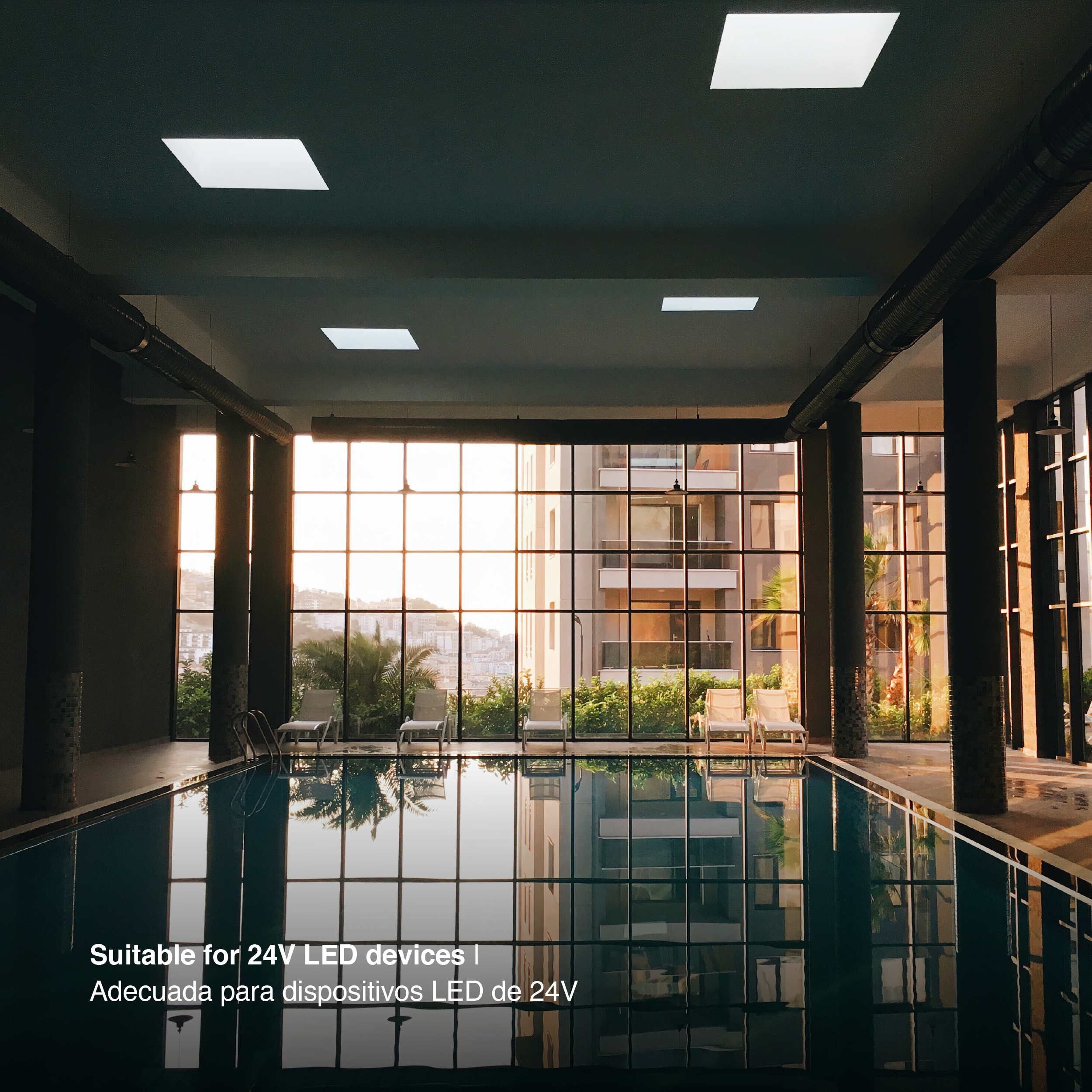 Fuente Switching 24V 3.2A 75W 180-264VAC Exterior IP67