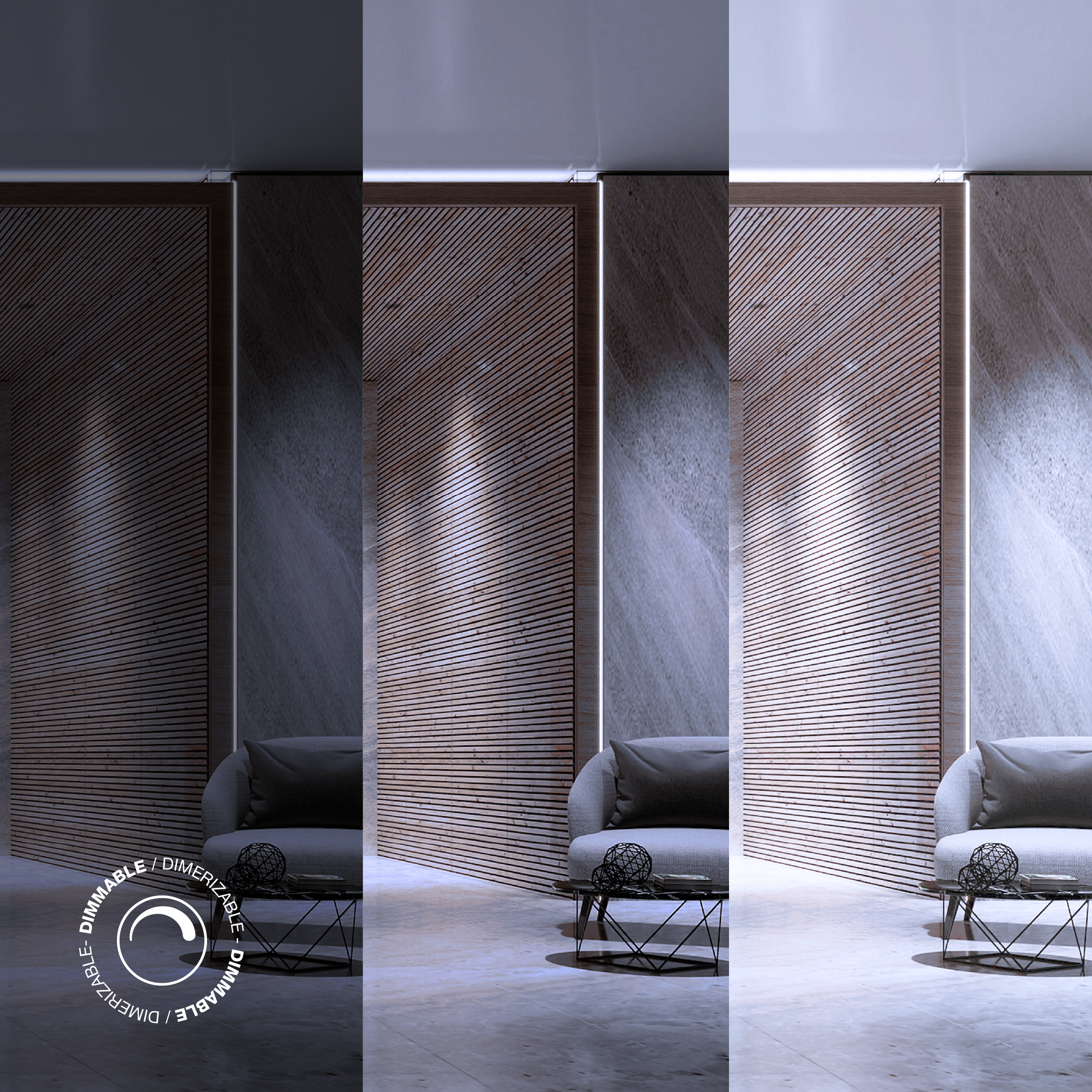 Tira LED COB Programable IC Pixel 24V 11W/m Blanco Frío 420LEDs/m, 10mm PCB x5m