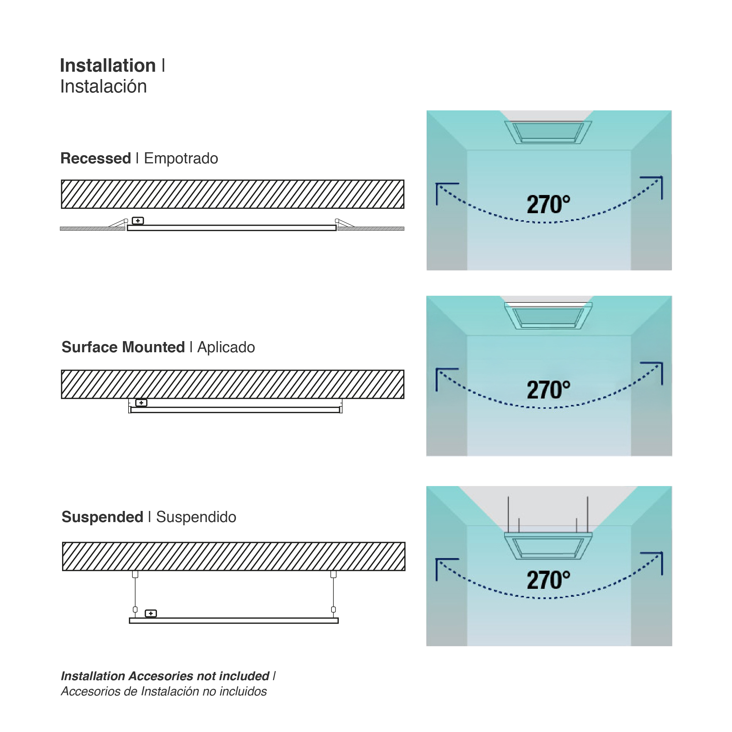 Marco Luminoso LED de 60x60cm 36W 4.000lm blanco Neutro 4000K
