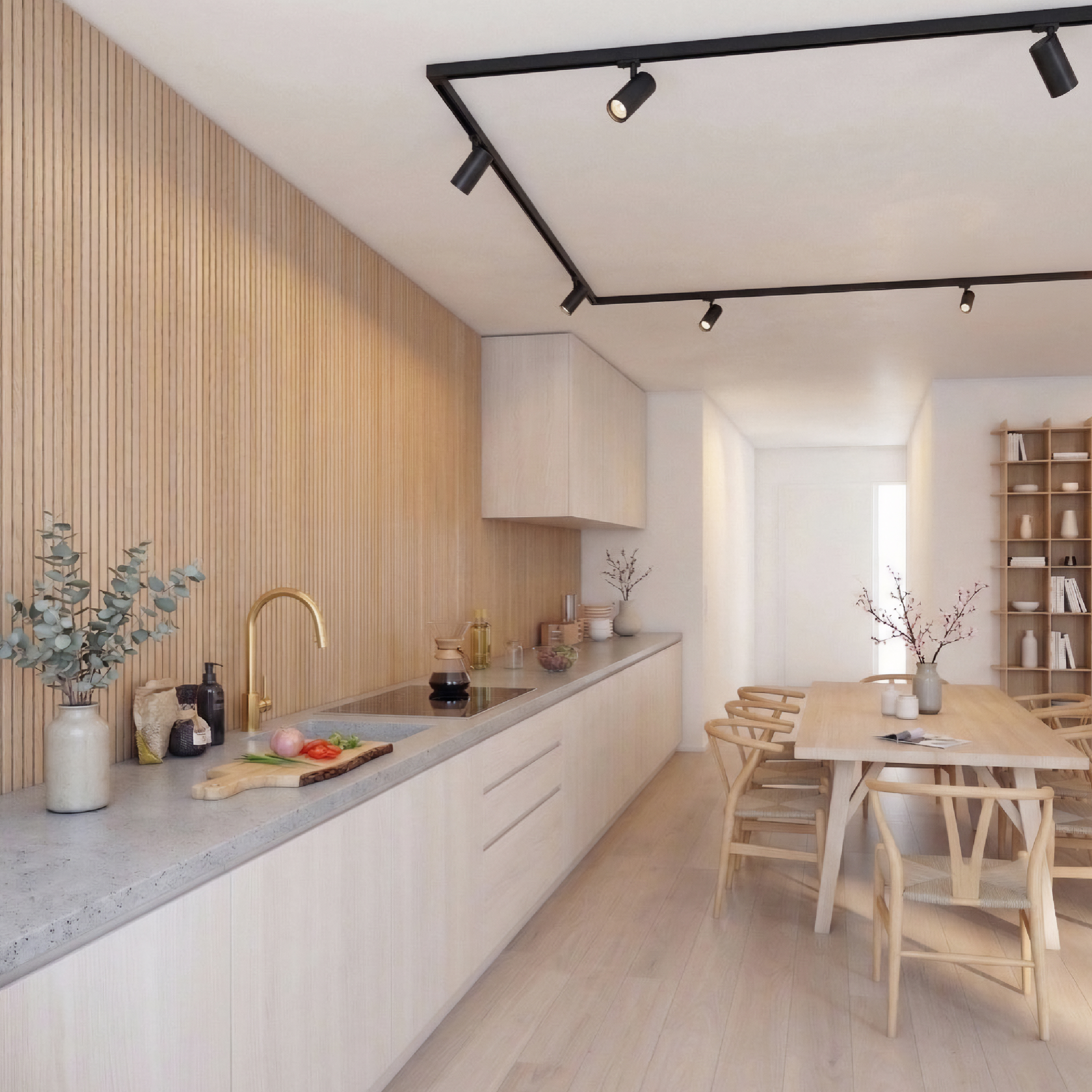 Unión Rígida 90º para Riel LED Track Light Color Negro