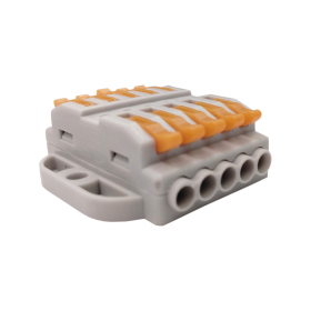 Bornera Fast Clip, 5 Vías