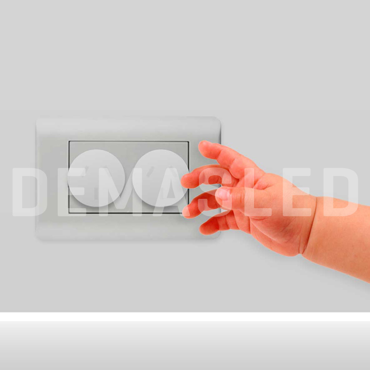 Tapa de seguridad para enchufes, para bebes. Bolsas de 20 uds
