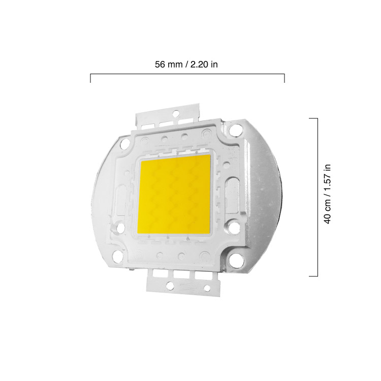 LED HIGH POWER 30W BLANCO CÁLIDO 3000°K