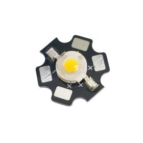 LED High Power, Blanco Cálido 3.000K 140lm, 3.4V 1W 350mA