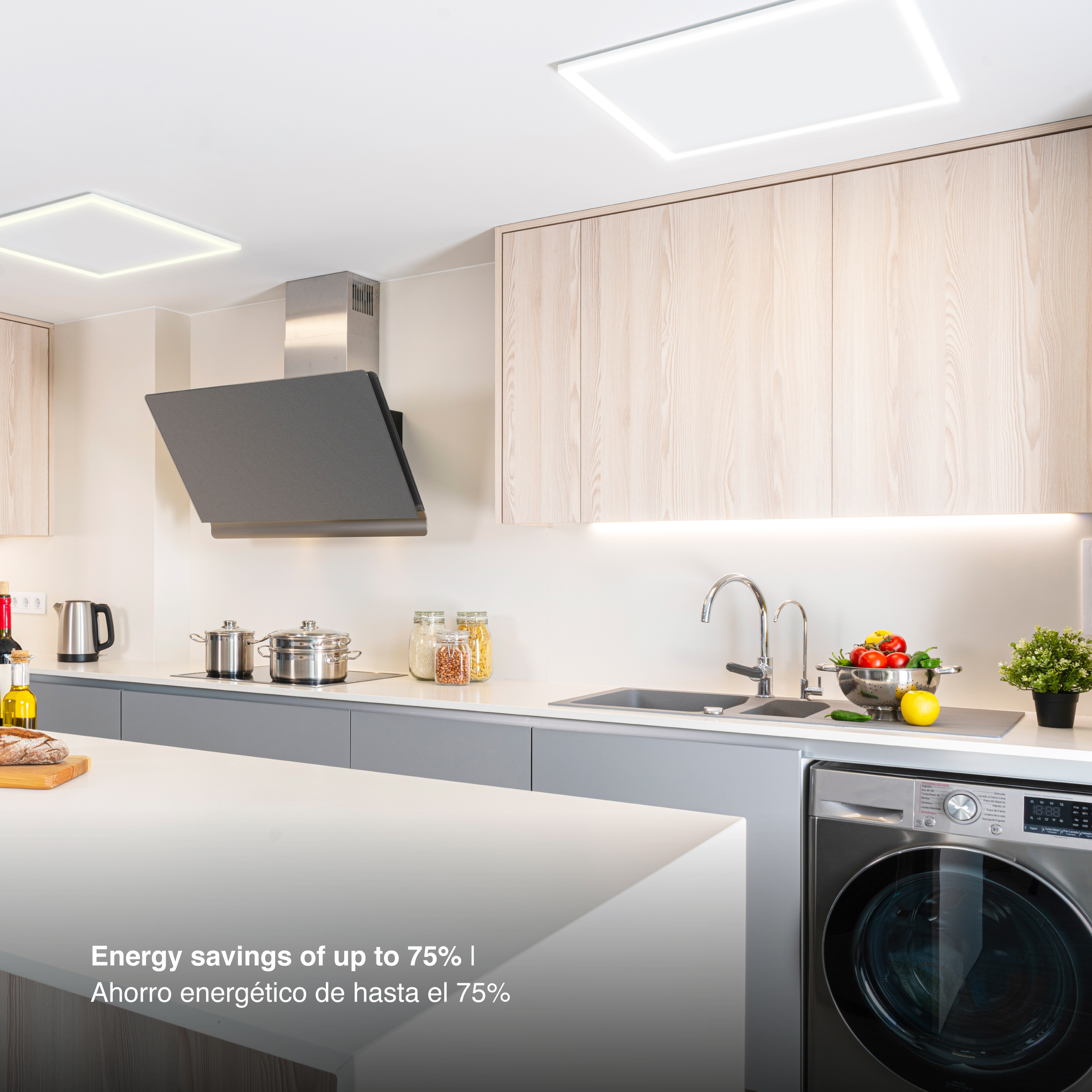 Marco Luminoso LED de 60x60cm 36W 4.000lm blanco Neutro 4000K