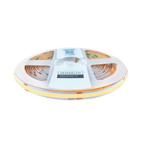 Tira LED COB 12V 11W/m, Blanco Frío 1100lm/m 480LEDs/m, 8mm, 5m