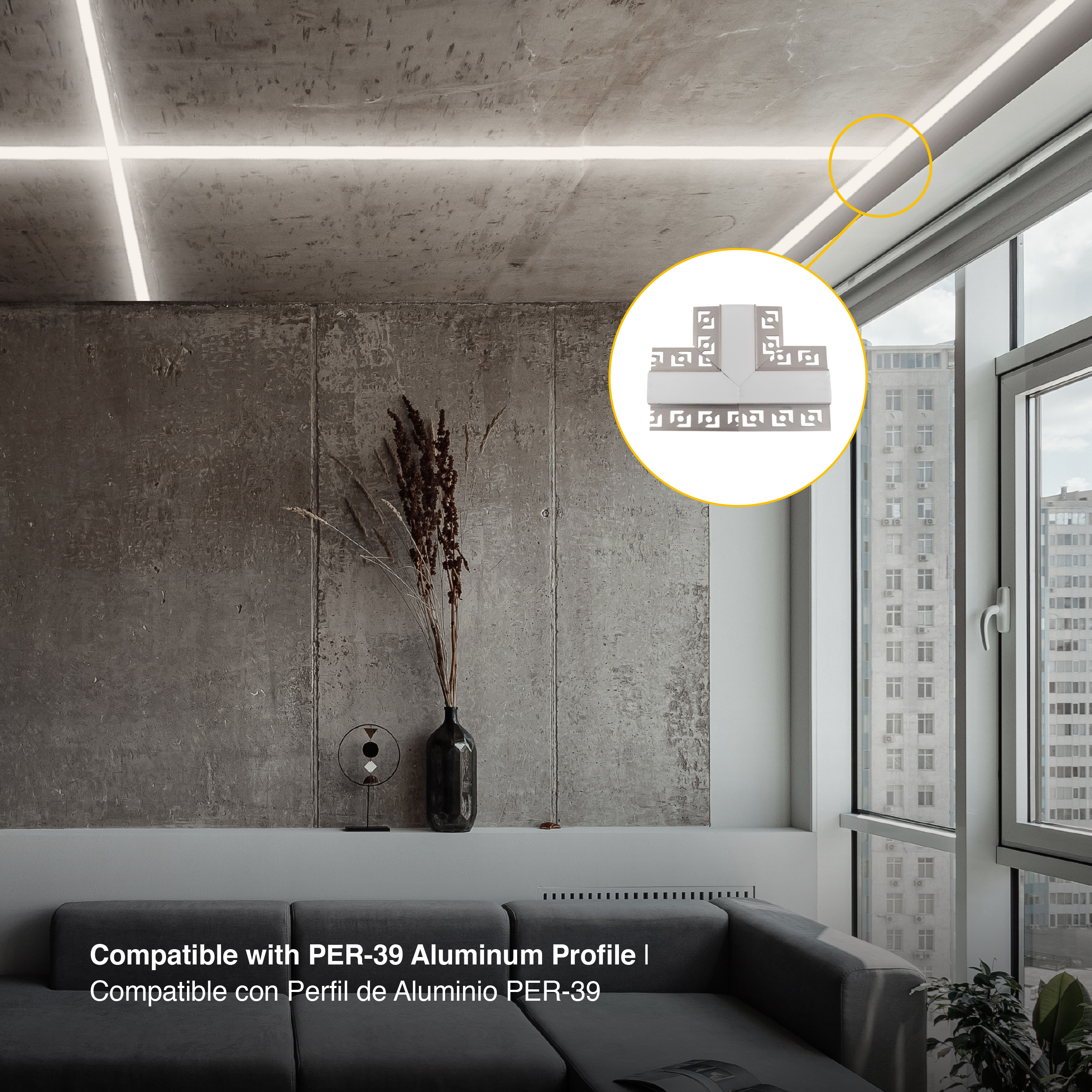 Conector en T para PER-39 