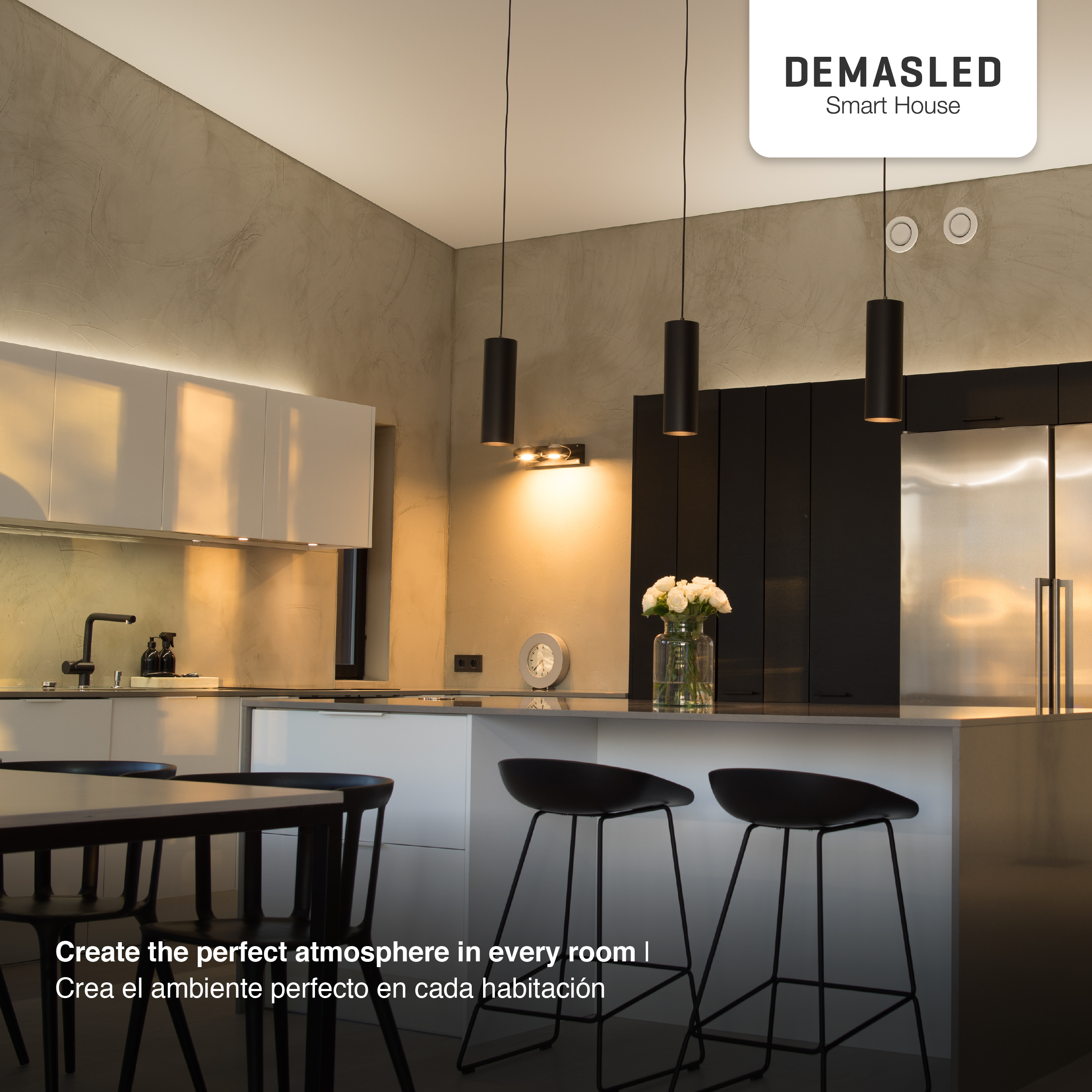 Mini Smart Switch WiFi+RF 3 Canales, 100-240Vac 50-60Hz 10A max 2.4GHz