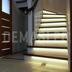 Tira LED SMD2835 12V 12W/m Neutro 1200lm/m 120 LEDs/m 8mm PBC, 5m