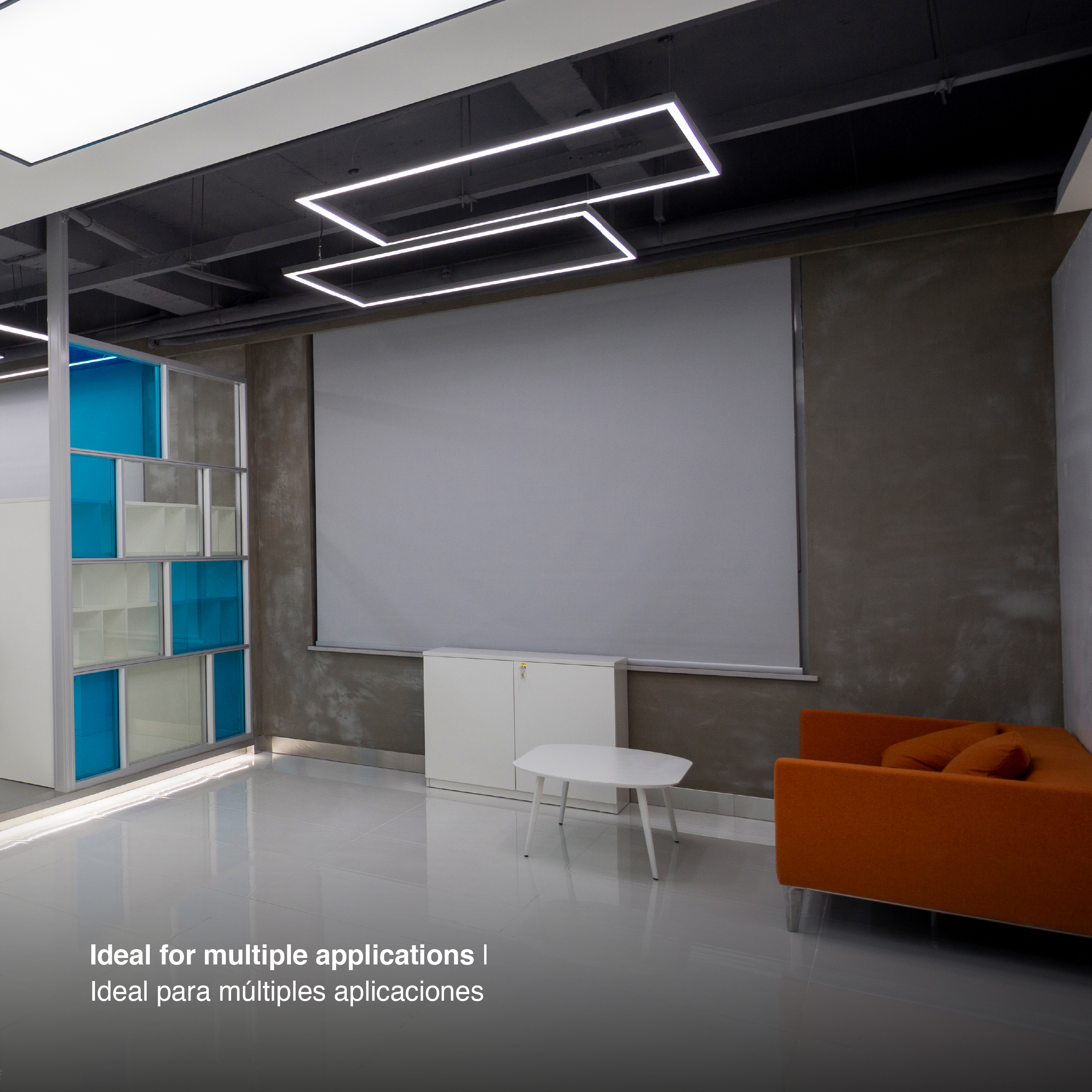 Marco Luminoso LED de 60x30cm 36W 4000lm blanco Neutro 4000K