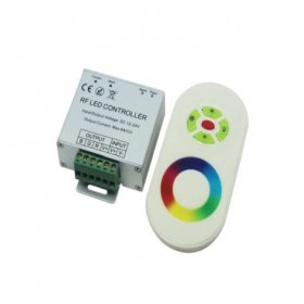 Controlador RGB RF y control remoto TOUCH, 12-24V 216-432W 18A
