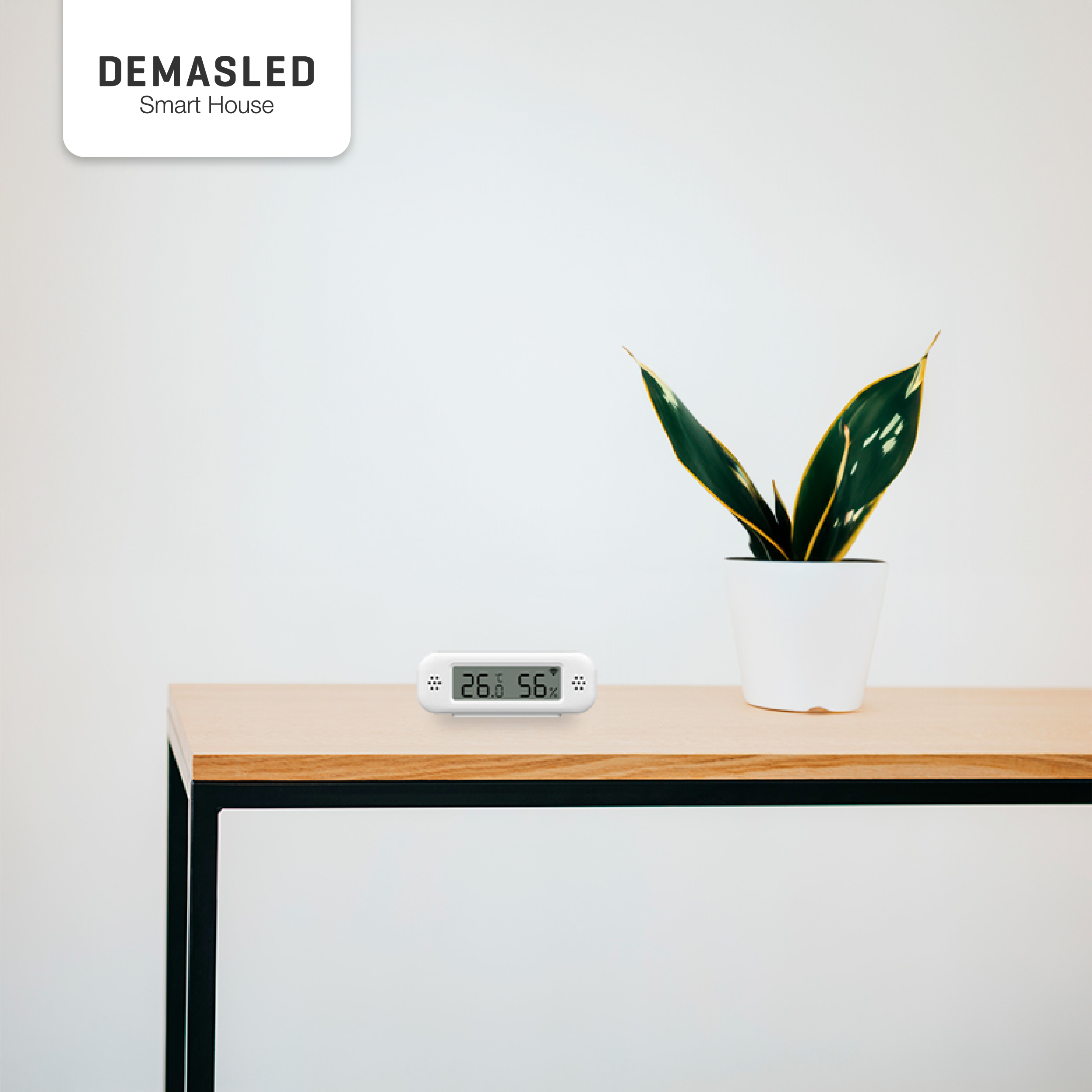Sensor de Temperatura y Humedad WIFI con Pantalla