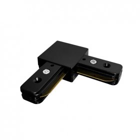 Unión Rígida 90º para Riel LED Track Light Color Negro