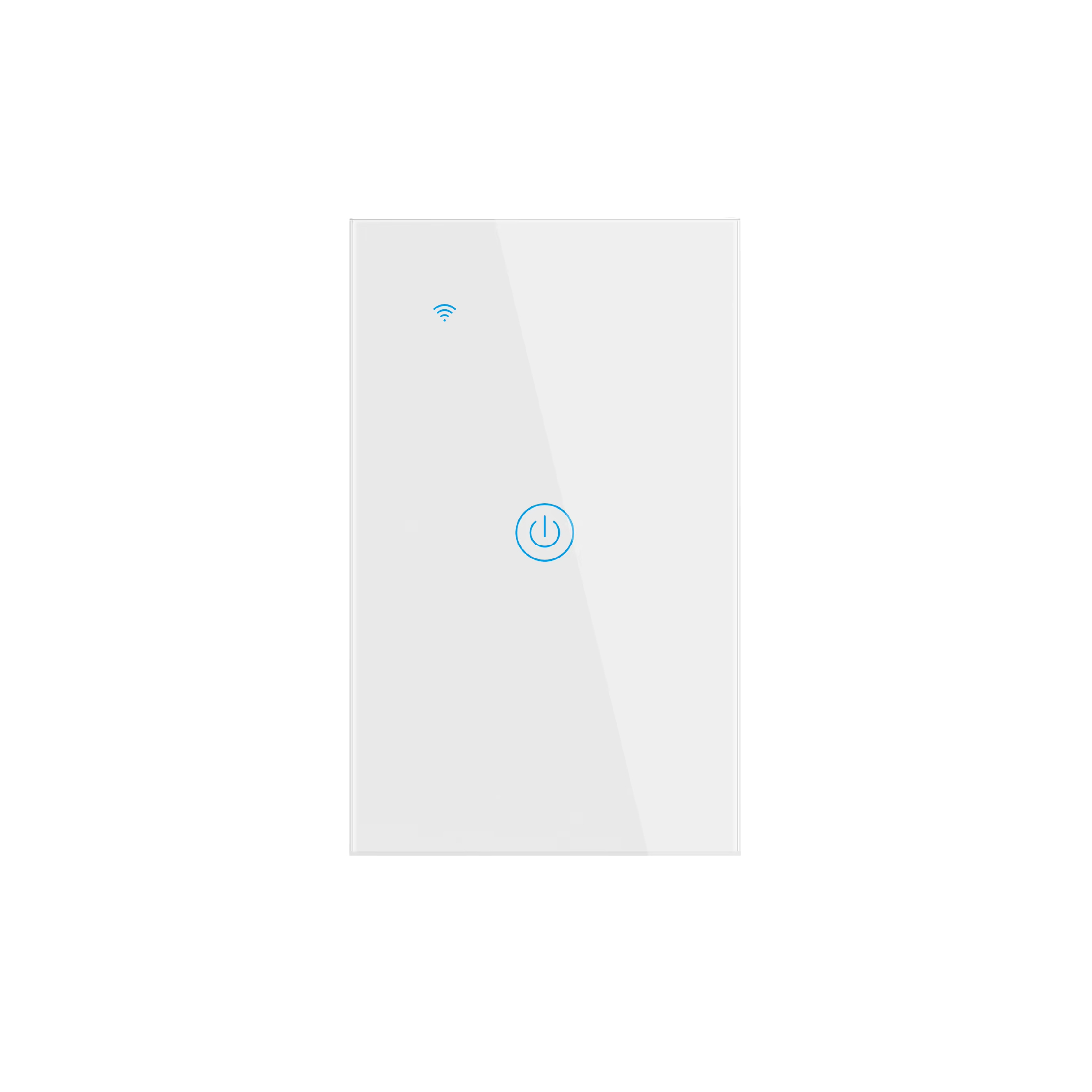 Tecla Smart de Pared Táctil 1 Canal 600W Blanco