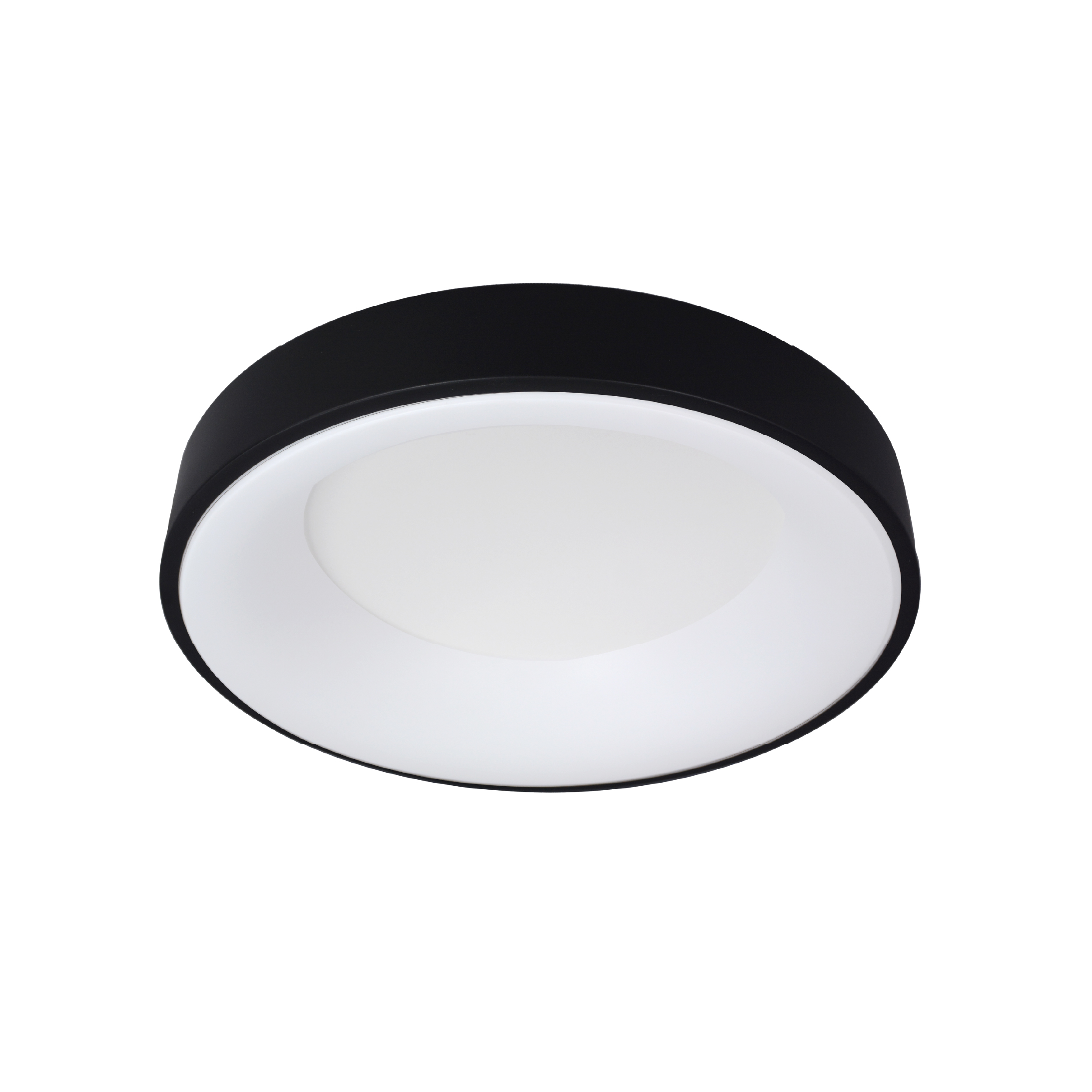 Panel LED Smart Redondo Negro Ø38,2x9cm 32W 140mA CCT, de Aplicar
