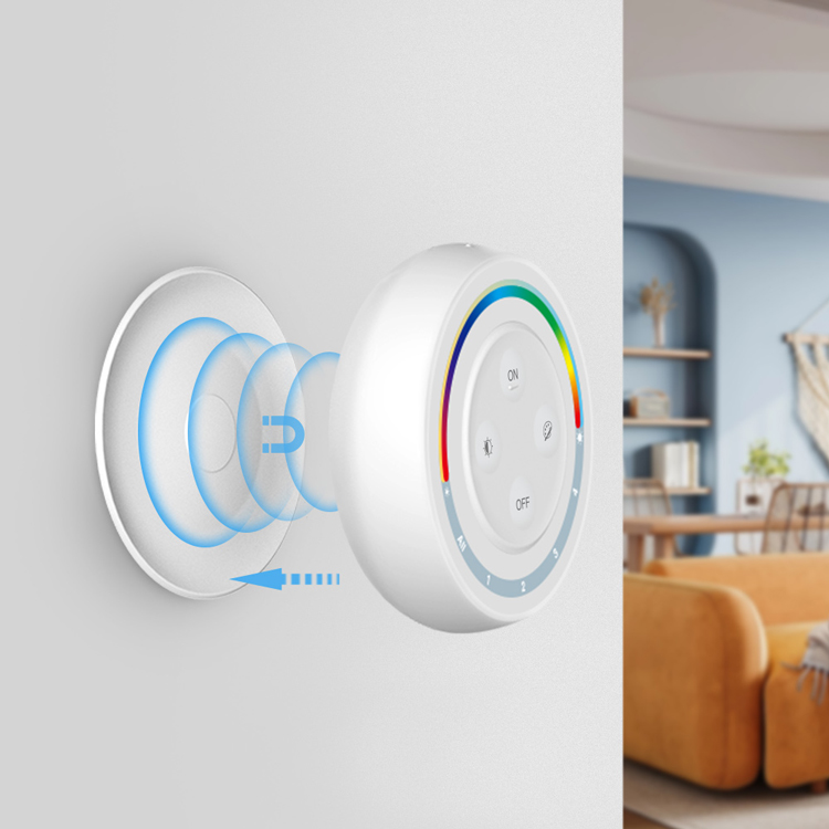 Control Remoto Rainbow de 4 Zonas (RGB+CCT), 3V, 2,4MHz