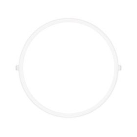 Panel LED Redondo Blanco de 30cm, 24W 1920lm Frío, de empotrar