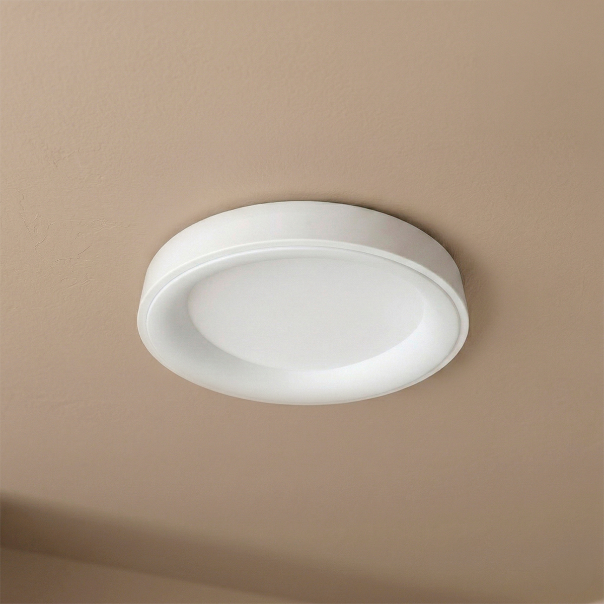 Panel LED Smart Redondo Blanco Ø38,2x9cm 32W 140mA CCT, de Aplicar