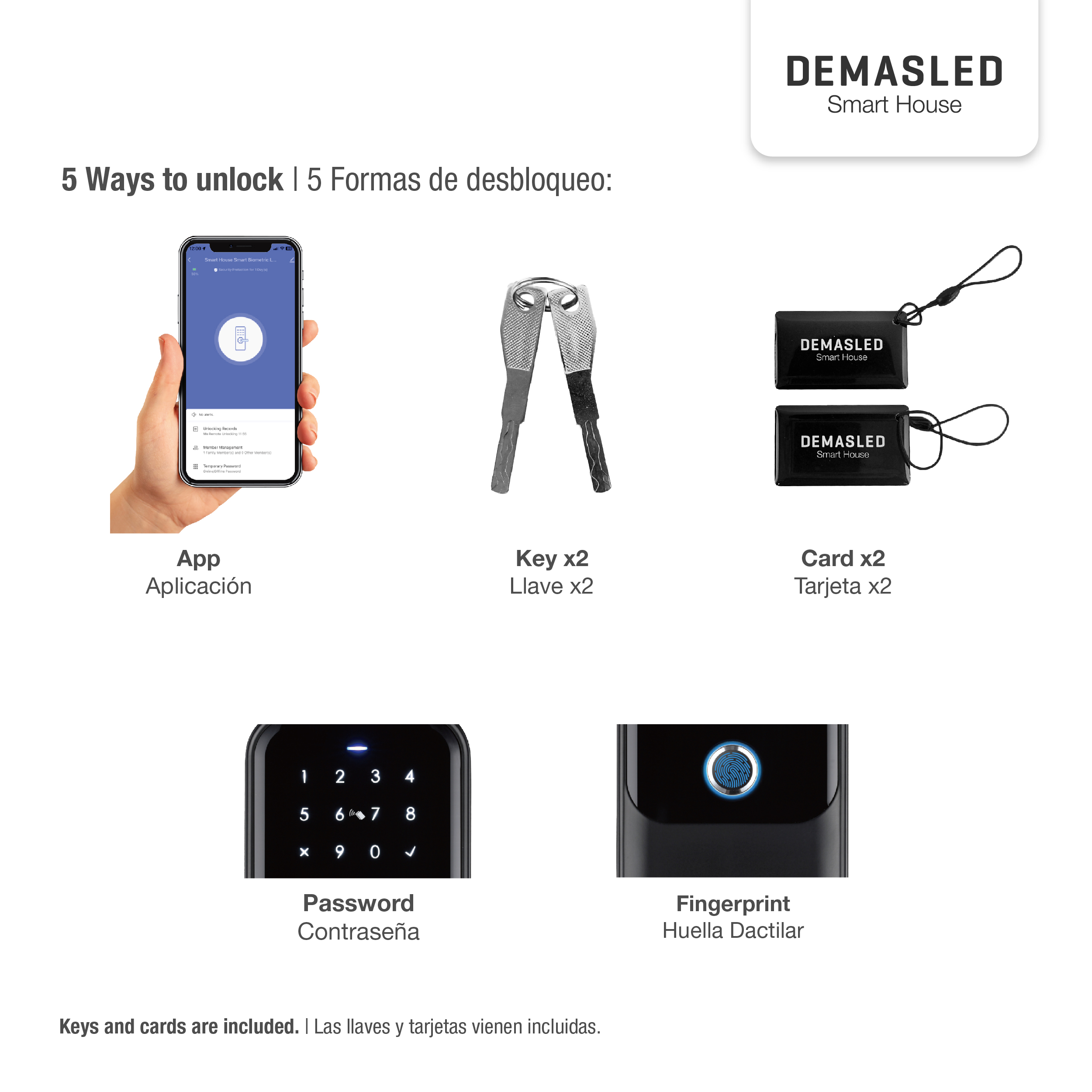 Caja de Llave Biométrica Smart IP65