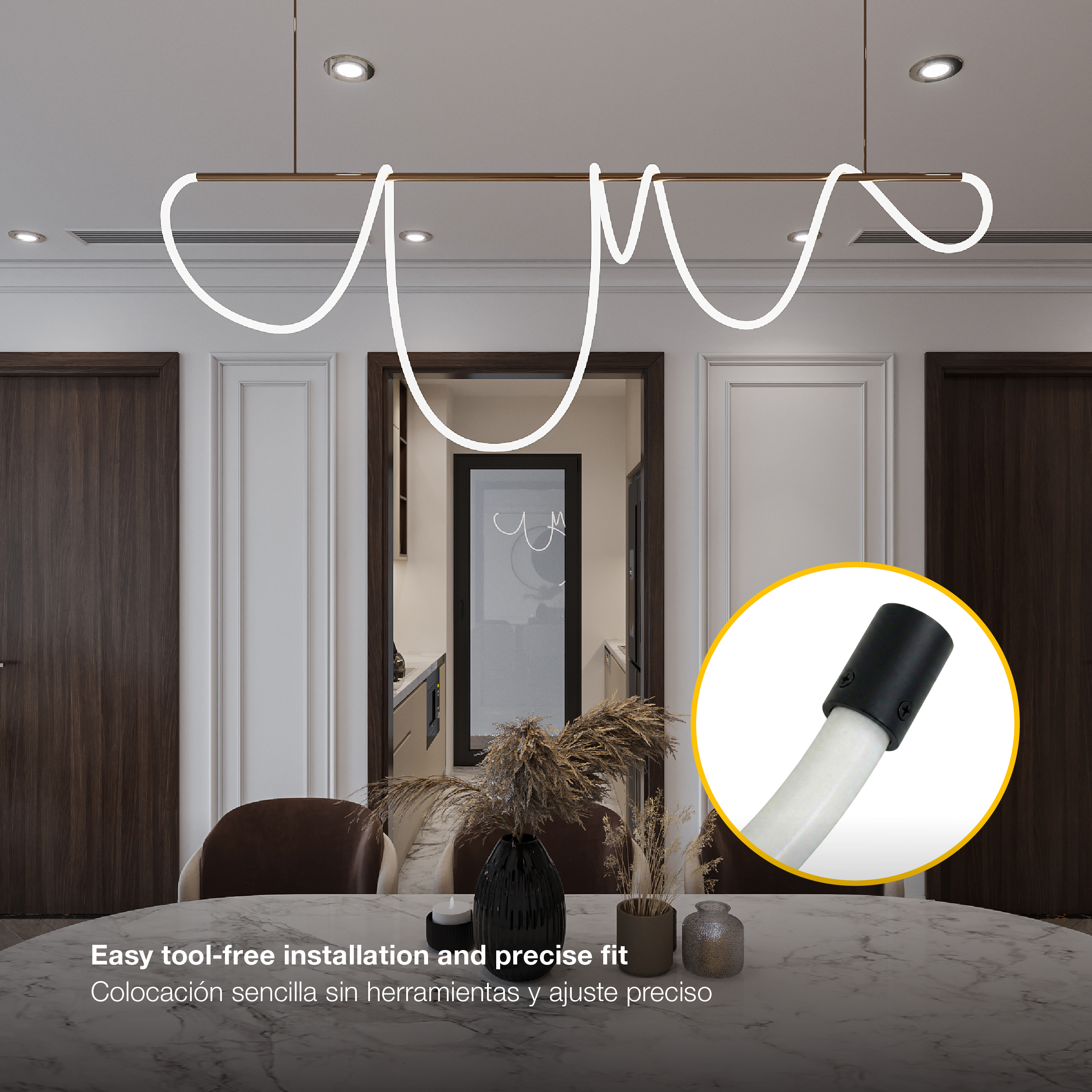 Kit de 2 tapas de Aluminio Negro para tex-11/12