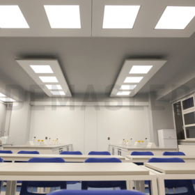 Panel LED cuadrado AJUSTABLE de 22x22cm 24W 2280lm Frío De Embutir