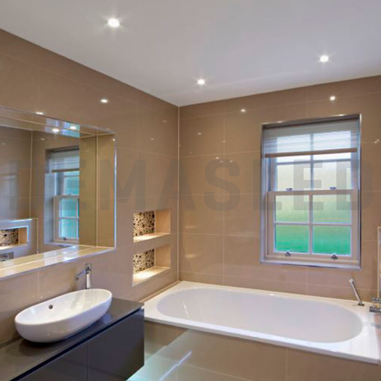 Spot Fijo Blanco 8cm Corte 5.5 cm para Lámpara GU10 o MR16