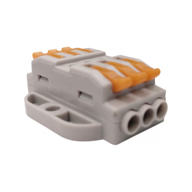 Bornera Fast Clip, 3 Vías