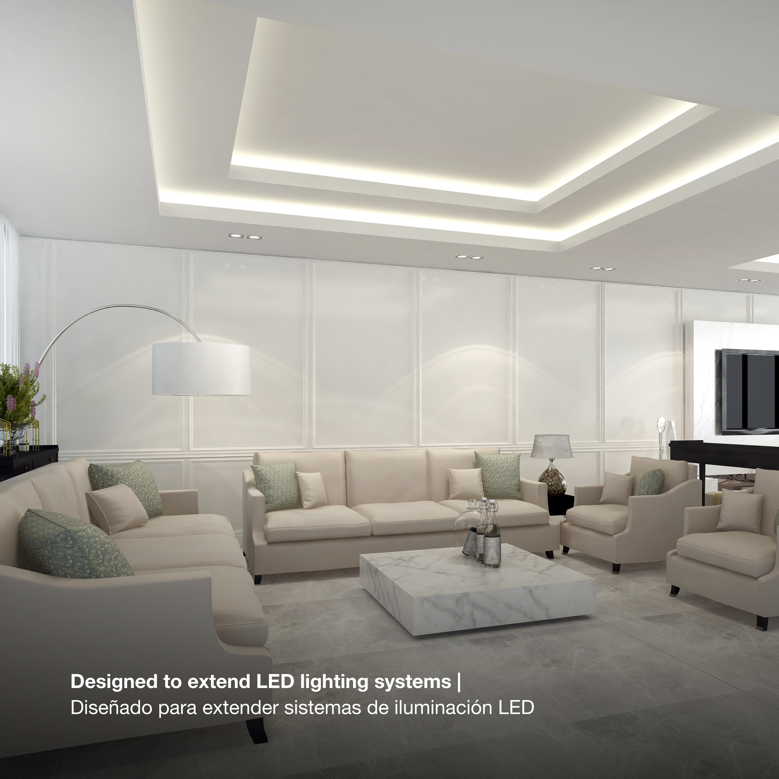 Cable de 24 AWG para LED Monocromático, 0.5mm, 48V Máx x25m