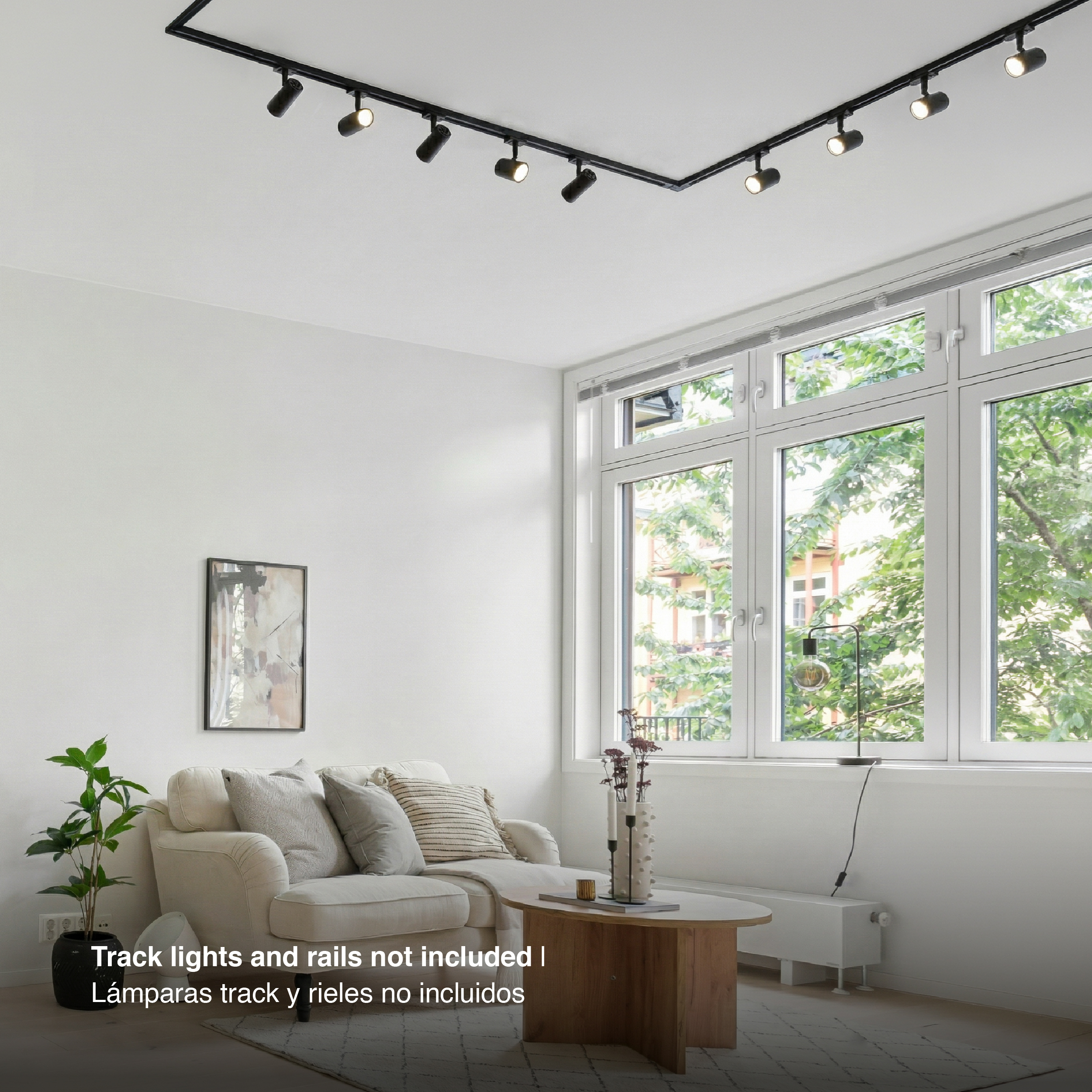 Unión Rígida 90º para Riel LED Track Light Color Negro