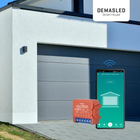 Controlador Switch WIFI para Puerta de Garage AC100-240V IP20