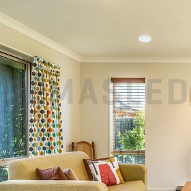 Plafón LED redondo FRAMELESS de 17cm 22W 1870lm Neutro de aplicar