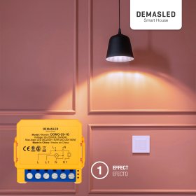 Dimmer Switch WiFi 1 Salida AC100-240V IP20