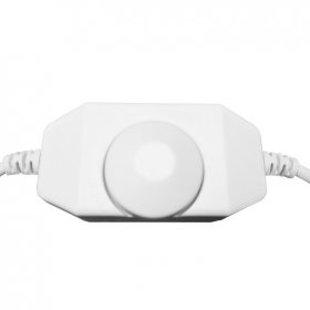 Knob Mini Dimmer monocromático con Plug, 12-24V 24-48W 2A