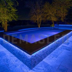 Tira LED de Neón SMD2835 IP67 12V 6W/m Azul 120 LED/m 5m