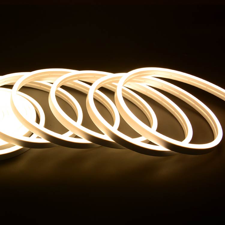 Tira LED de Neón SMD2835 IP67 12V 6W/m Blanco Neutro 4000ºK 300lm/m 120 LED/m 5m