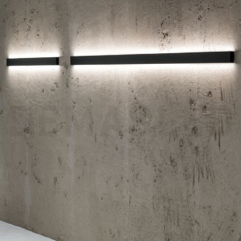 Perfil de Aluminio Anodizado Bidireccional, Difusor Opal Blanco, 42mm, 1m