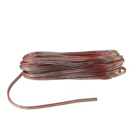 Cable 18 AWG para LED Monocromático, Transparente, 50m, 48V Máx. 