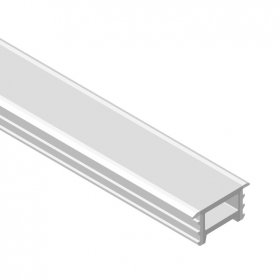 Perfil de Silicona Flexible para Tiras LED Blanco x10mts