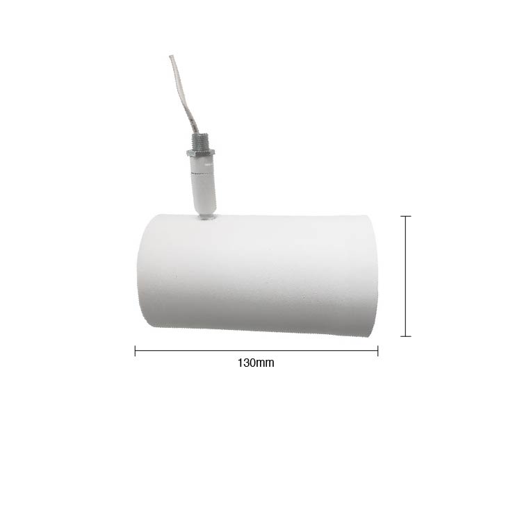 Cabezal Móvil Blanco para Lámpara LED GU10 7x13cm