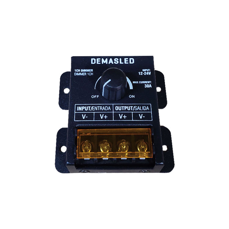 Dimmer monocromático, 12-24V 30A