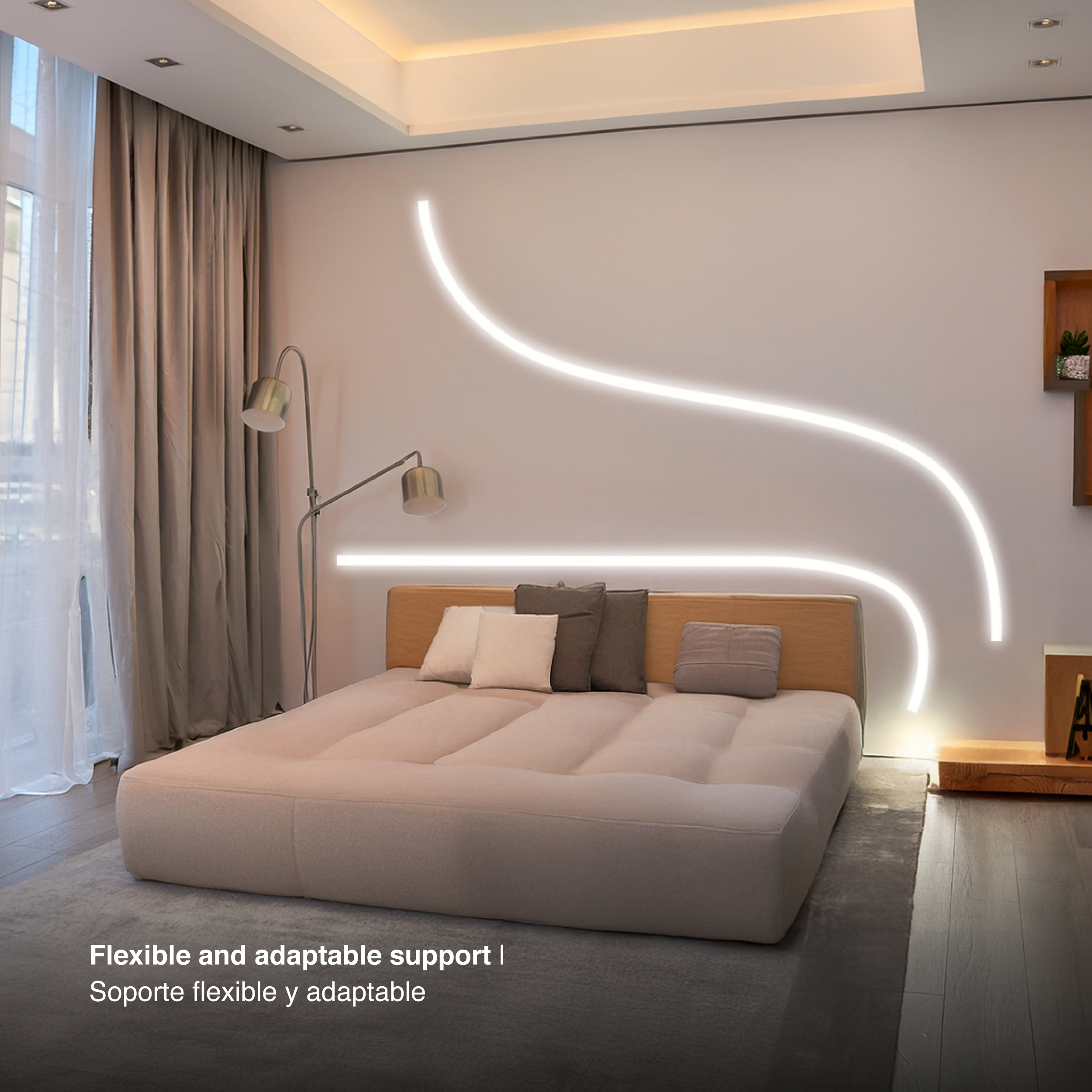 Perfil Flexible de Acero Inoxidable para pers-05 x10m