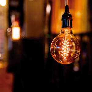 Lámpara Globo Filamento LED E27 5W Ø125mm Blanco Cálido 220V