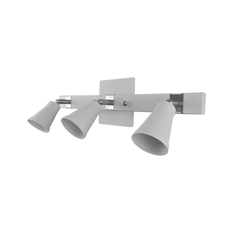 Aplique DUBLÍN II Móvil BLANCO para 3 Lámparas GU10 45X440mm