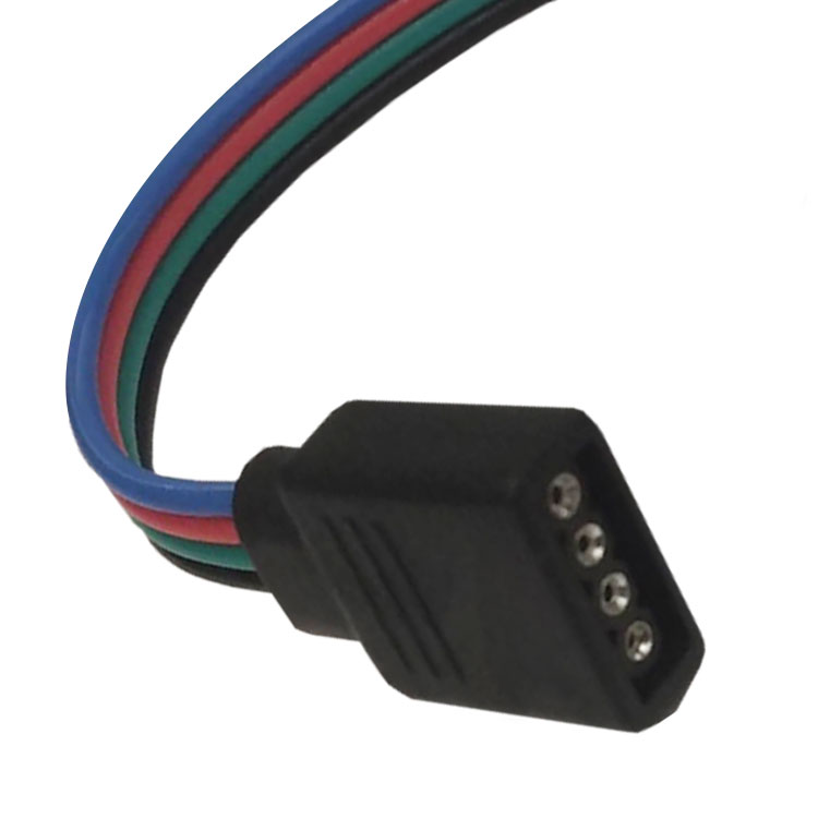 Conector Hembra de 4 polos RGB