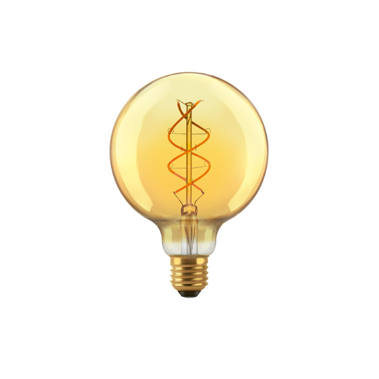 Lámpara Globo Filamento LED E27 5W Ø125mm Blanco Cálido 220V