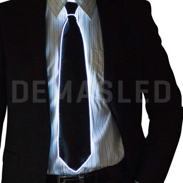 Guirnalda EL, Blanco Frío Neón, 3m, x2 Baterías AA, No incluidas