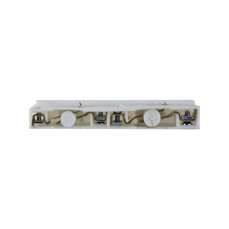 Conector Blanco para Rieles de Aluminio