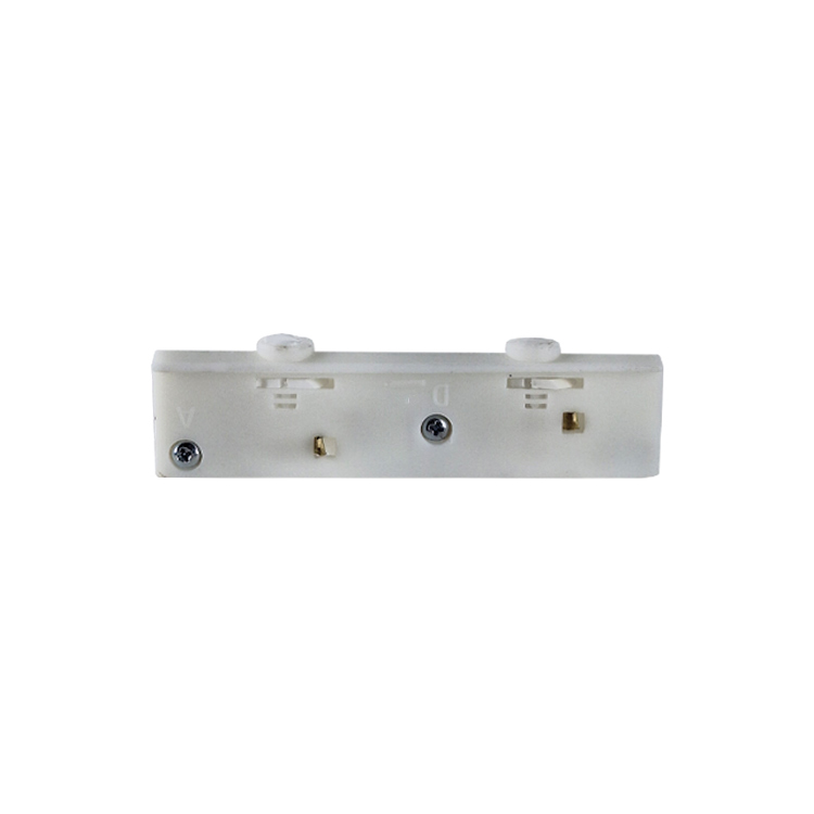 Conector Blanco para Rieles de Aluminio